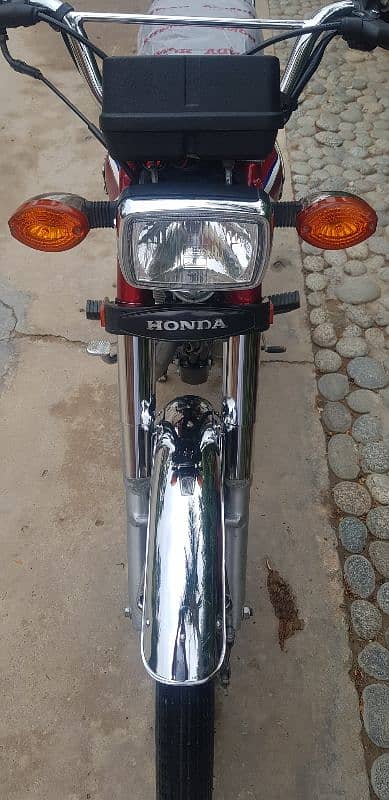 Honda CG 125 model 22 all Punjab WhatsApp 03212110238 3