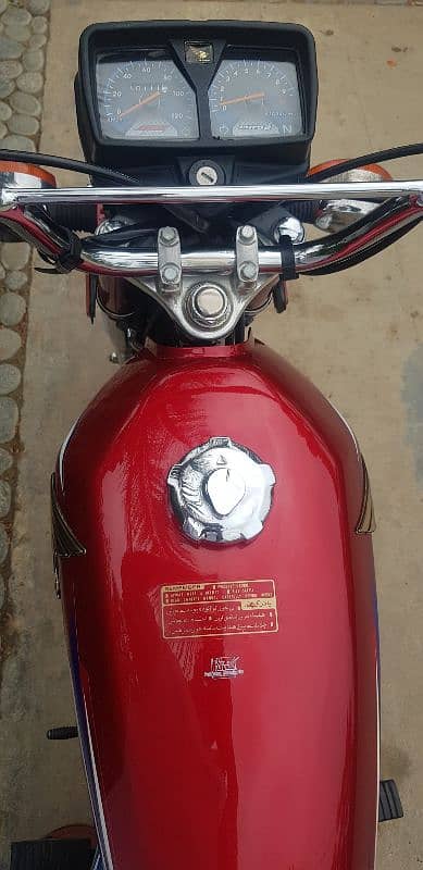 Honda CG 125 model 22 all Punjab WhatsApp 03212110238 4