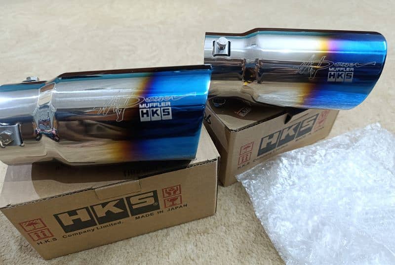 HKS exhaust silencer tips 0