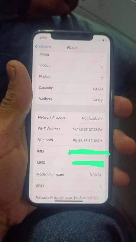 iphone x 64 gb all ok 10/10 4