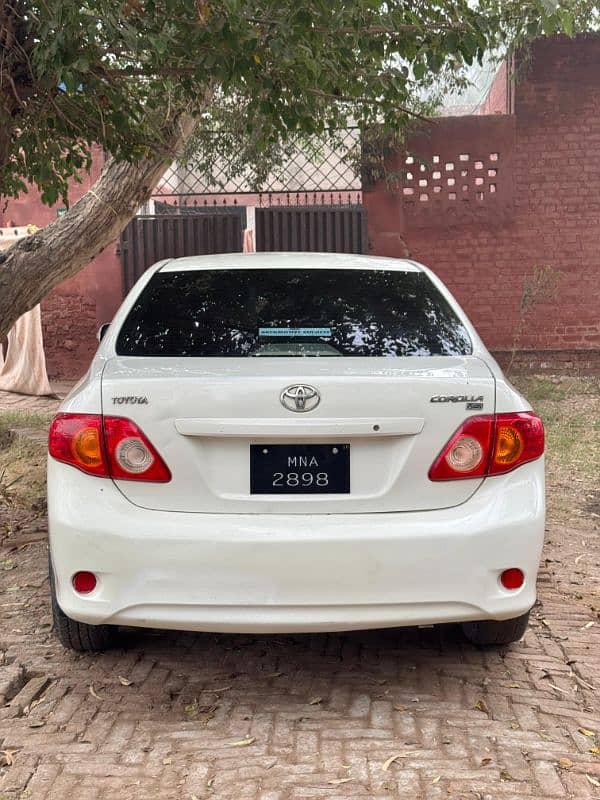 Toyota Corolla XLI 2010 0