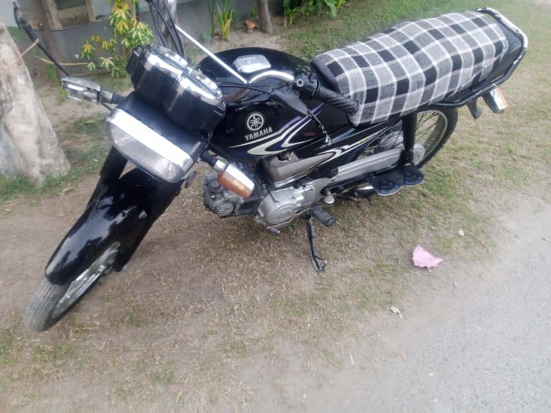 Yamaha junoon 100cc bike total restore total documents available i 1