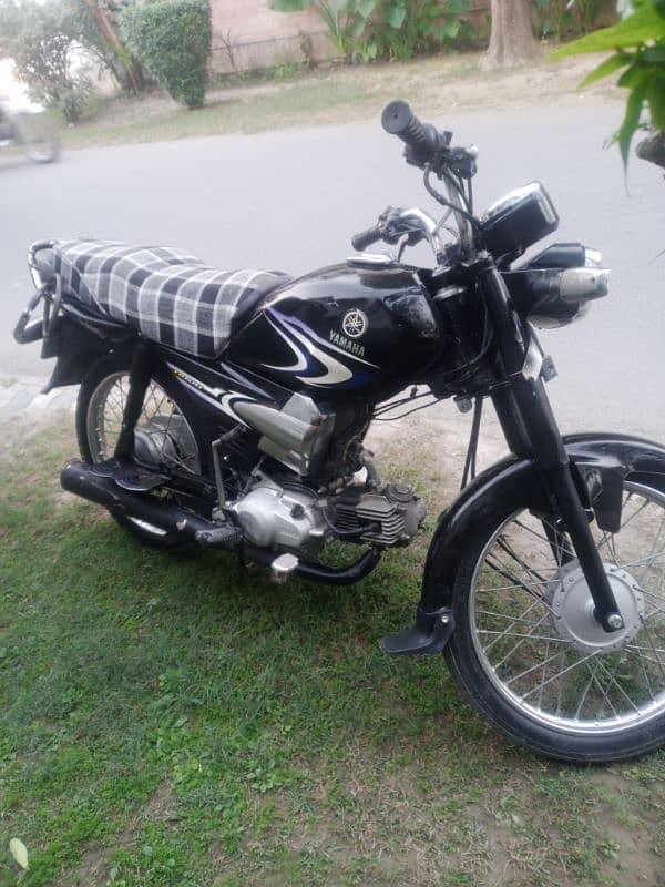 Yamaha junoon 100cc bike total restore total documents available i 7