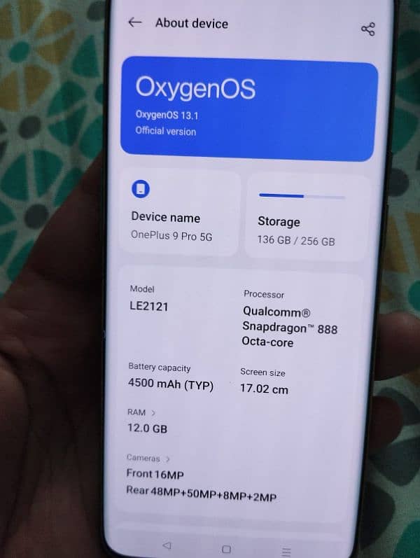 OnePlus 9 Pro 12/256 4