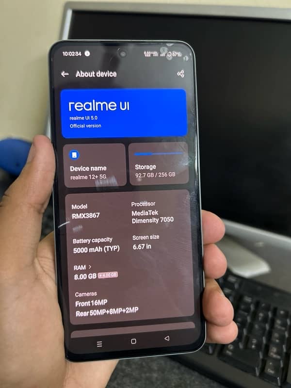 REALMI 12plus 5G 256/8 3