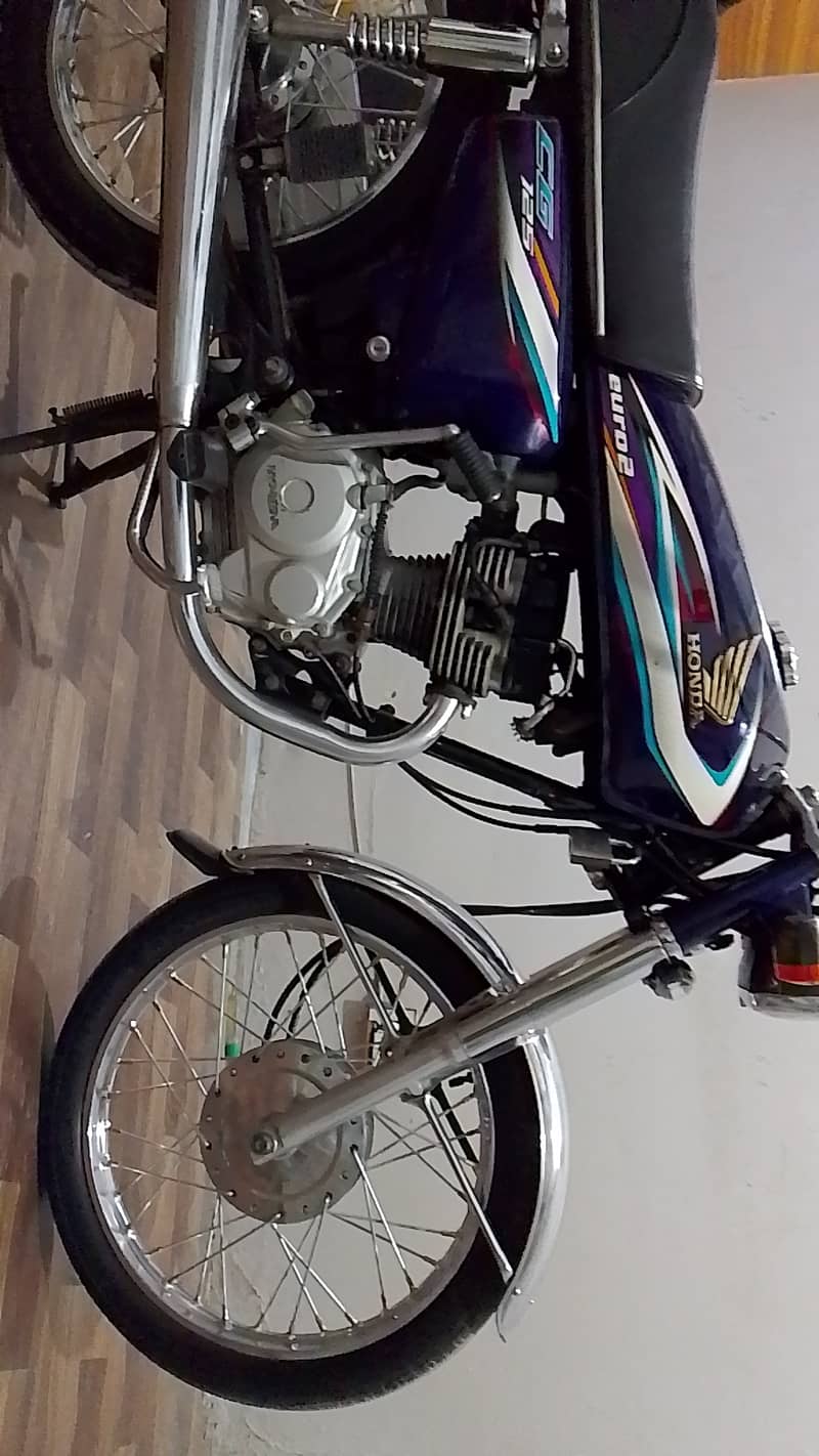 Honda CG 125 2015 Purple 0