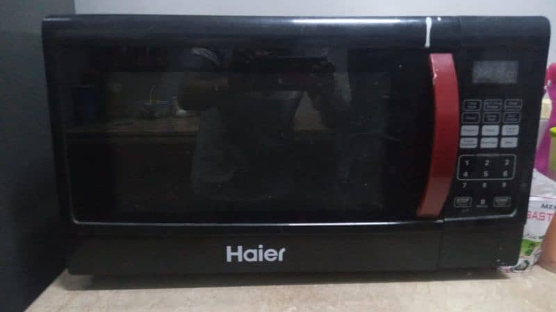 Haier HMN-45110EGB microwave oven 0