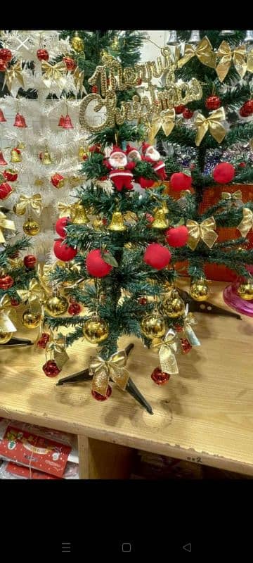 Christmas tree, artificial tree , Christmas decorations 1