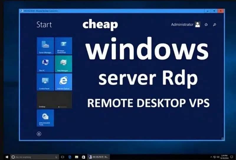 RDP | Remote Desktop | Windows Server | VPS 0