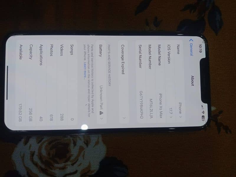 XS Max 256gb PTA approved 3