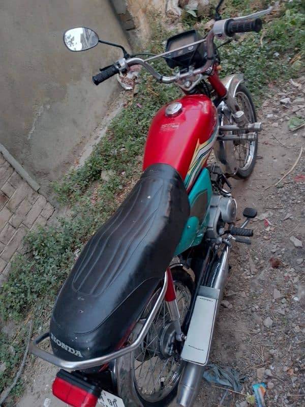 Honda 70 for sale smart card bana hoa hai file Islamabad main JAMA hai 5