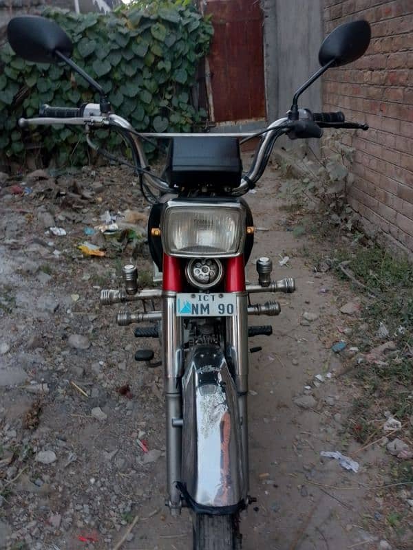 Honda 70 for sale smart card bana hoa hai file Islamabad main JAMA hai 11