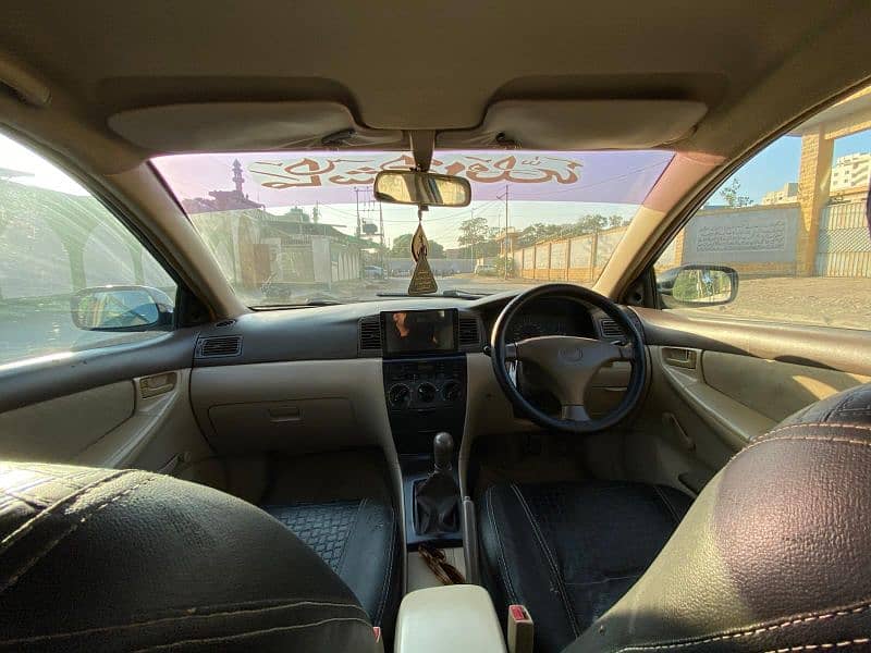 Toyota Corolla XLI 2008 full original condition 11