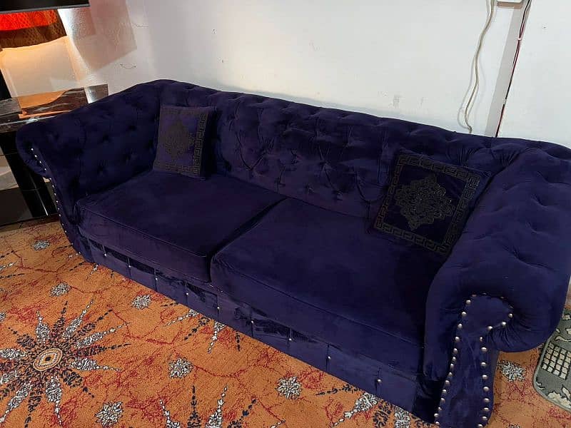 sofa set good condition 4