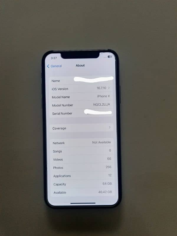 Iphone X 64 GB 3