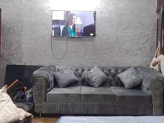 Aoa 3 and 2 seater sofa set for sale condition like new only space iss