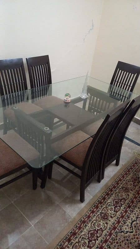 fit fat 6 set dinning tabel for sale 1