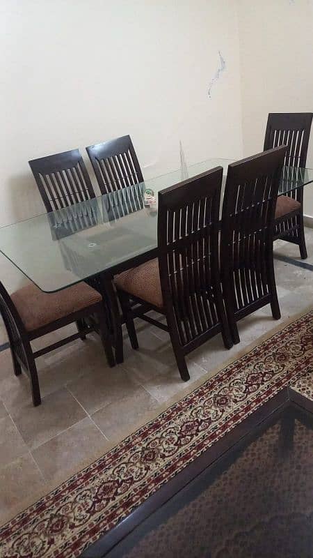 fit fat 6 set dinning tabel for sale 3