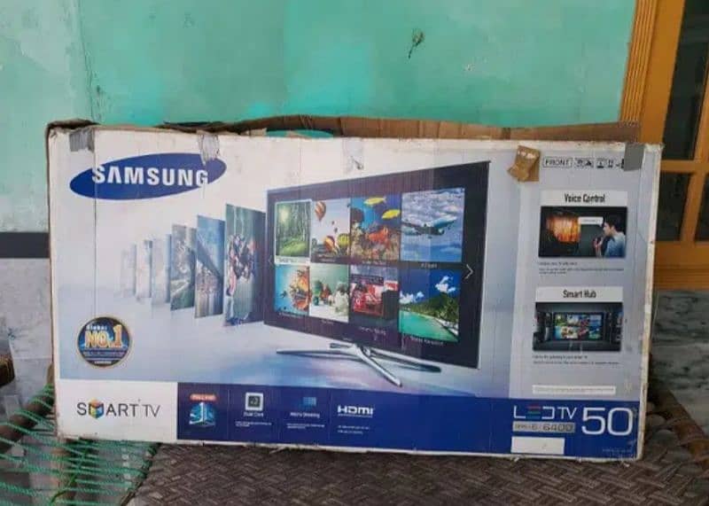 original Samsung smart led tv 50" 1