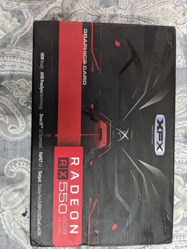 XFX AMD Radeon Rx 550 4GB 0