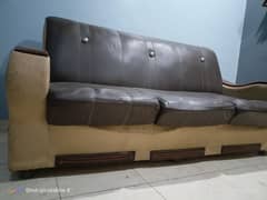 Old 3+1 seater sofa