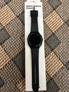 Galaxy watch 4 classic with complete box