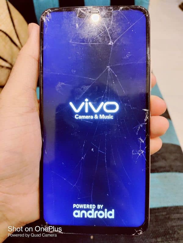 Vivo Y85 panel break but phone working 3