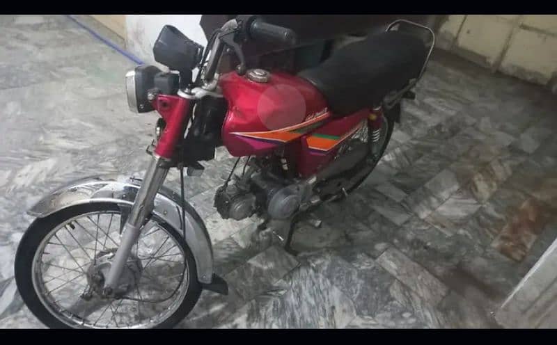 Honda CD 70 Available for Exchange with Good Mobiles. 1