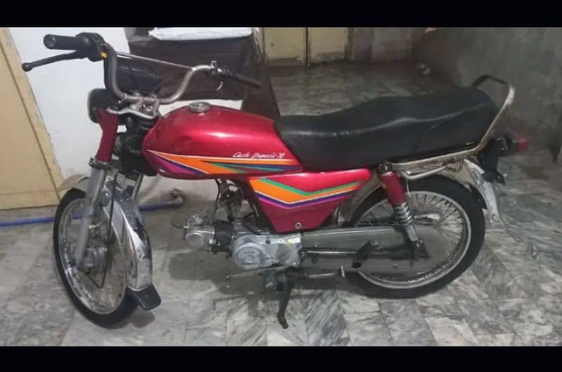 Honda CD 70 Available for Exchange with Good Mobiles. 5