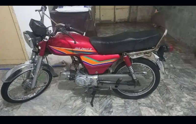 Honda CD 70 Available for Exchange with Good Mobiles. 7