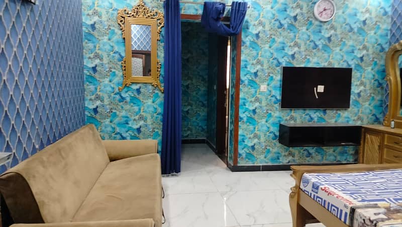 Ten Marla Furnished House in Overseas-B Enclave Bahria Town Lahore 14