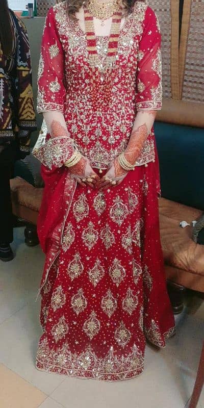 Bridal lehnga for sale . 0