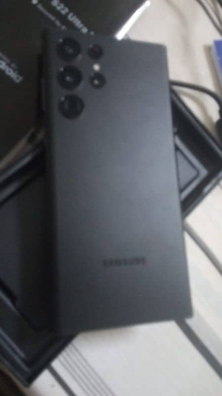 Samsung s22 ultra black 256 GB non pta 1