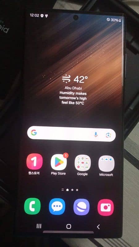 Samsung s22 ultra black 256 GB non pta 3