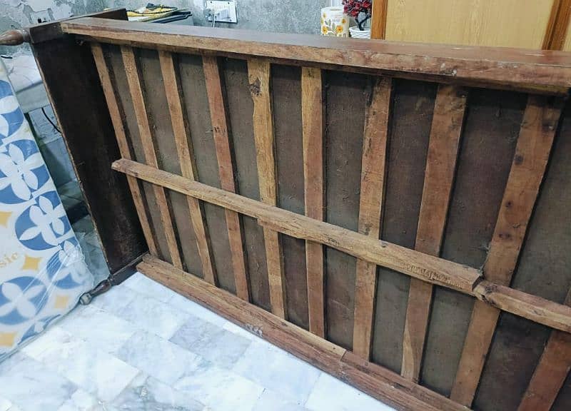 Wooden Bed 1