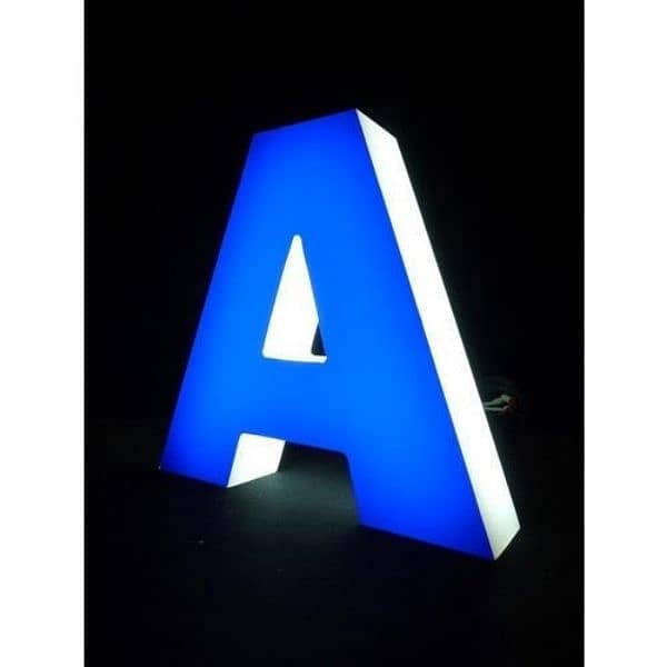 Led3Dsignboard Neon sign board Acrylic signboard Road sign in Pakistan 10