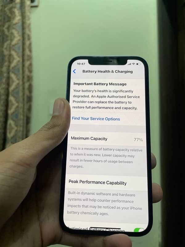 iphone 12 Dual sim pta approaved 77% battery health 5
