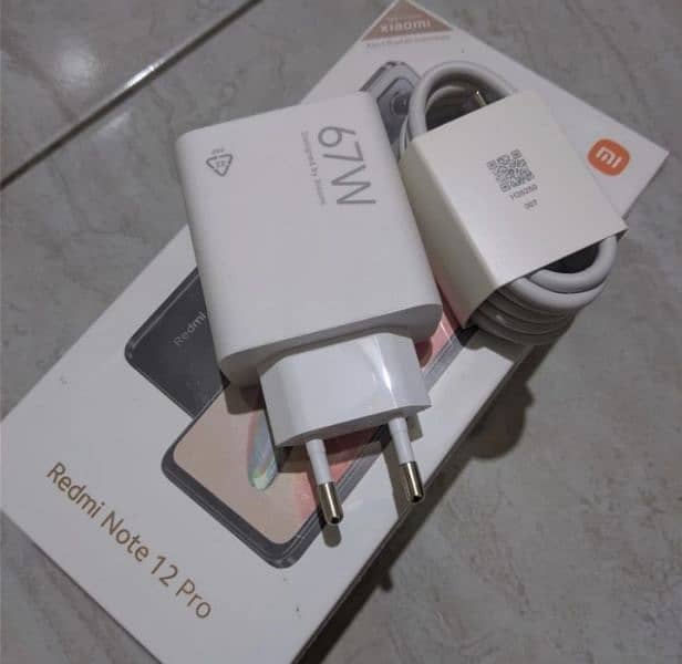 MI 67watt 100% original box plugged charger Redmi 10 pro(67w) 0