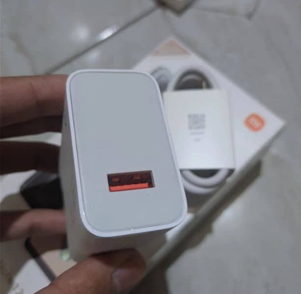 MI 67watt 100% original box plugged charger Redmi 10 pro(67w) 1