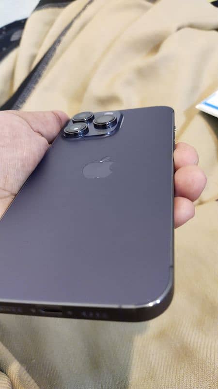 iPhone 14 pro max 128 GB available in deep purple (No Exchange offer) 12