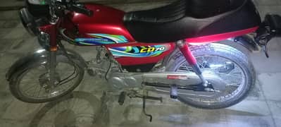 honda cd 70 lush condition