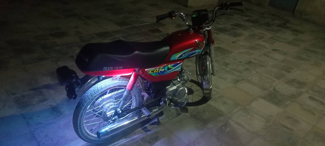 honda cd 70 lush condition 3