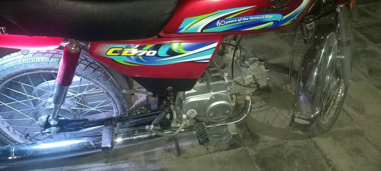 honda cd 70 lush condition 4