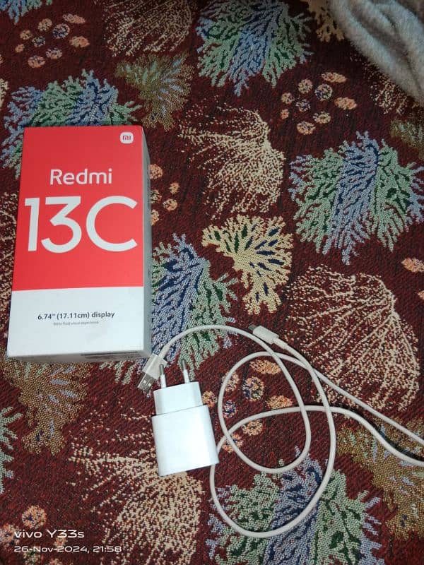 Redmi 13c 10 by 10 with full box 0