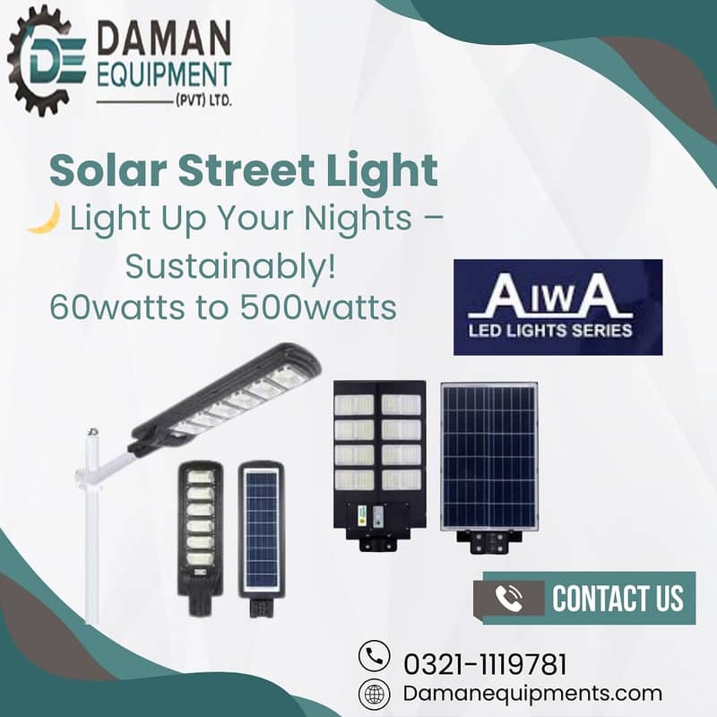 Solar Street Light 180watts 0