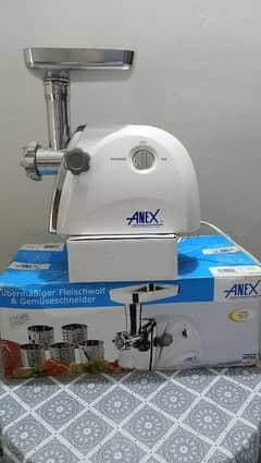 (Anex) Super Meat Grinder And Vegetable Cutter