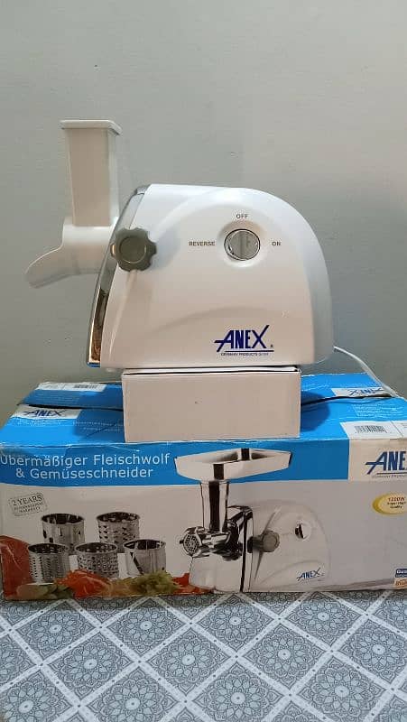 (Anex) Super Meat Grinder And Vegetable Cutter 1