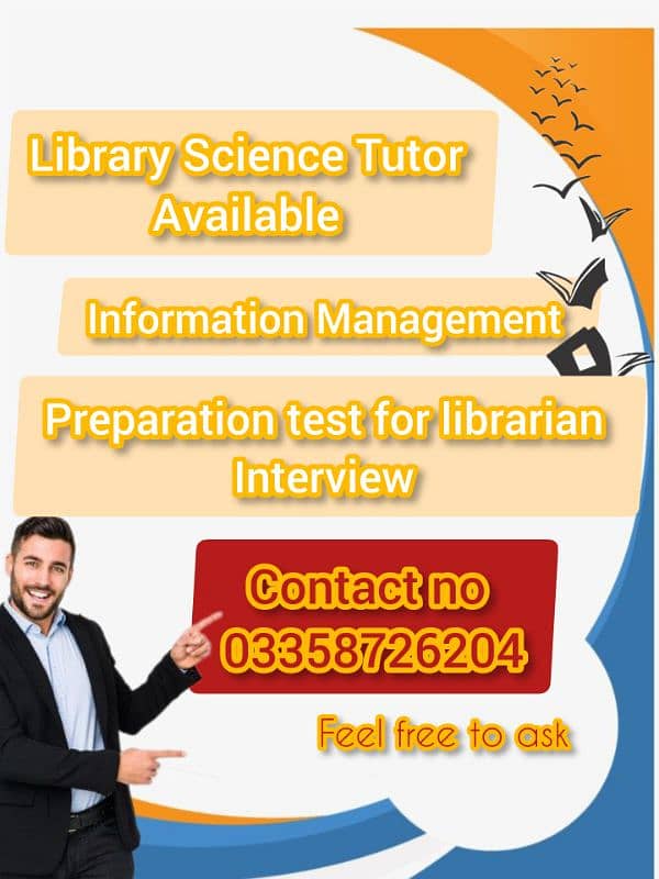 Information Management, Library Science Teacher Available 0