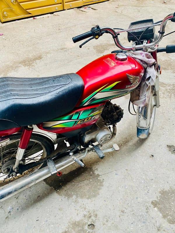 Urgent Sale Honda Cd 70, Condition 9 By10, All Ok File Documents Clear 2