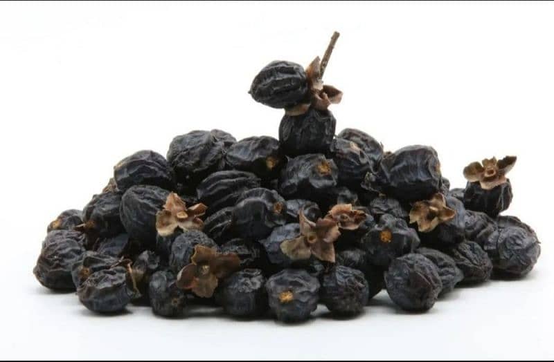 Black persimmon dry fruit 1